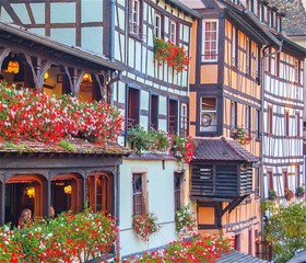 Maisons alsaciennes