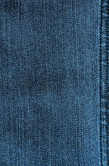 Naklejka premium Blue jean texture background