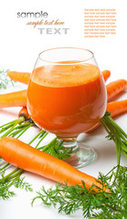 carrots and carrot juice