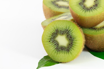 kiwi fruit isolated