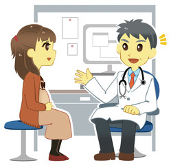 診察(妊婦さん)