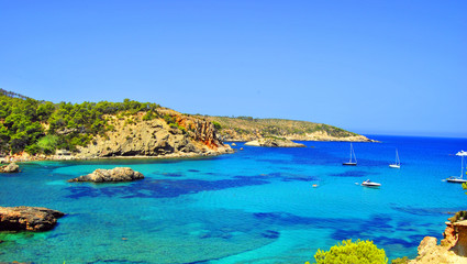 Cala Xarraca, Ibiza, Islas Baleares, Spain (Europe)