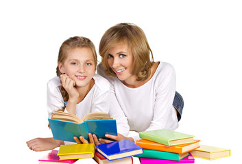 Fototapeta premium family education