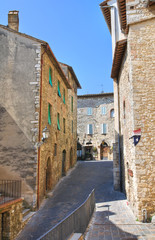 Alleyway. San Gemini. Umbria. Italy.