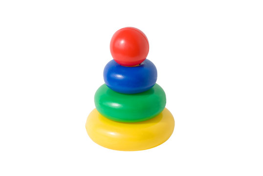 Children's educational toys pyramid