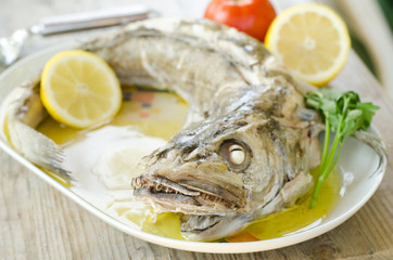 Merluzzo bollito