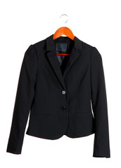 Women's black classic jacket