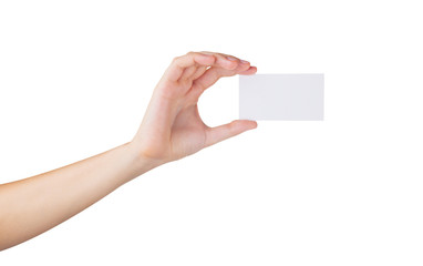 Fototapeta premium Blank card
