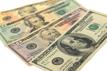 Dollar bank note money background