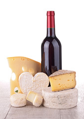 wine and cheese