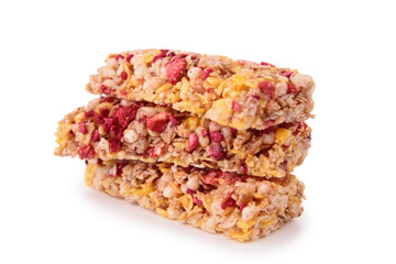isolated granola bar
