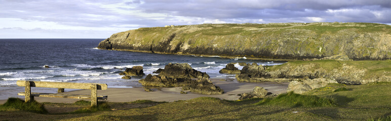 Küste im Norden Schottlands in Durness