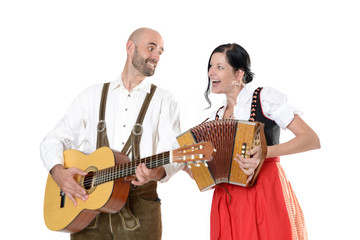 Obraz premium Musikanten