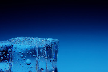 Abstract ice background