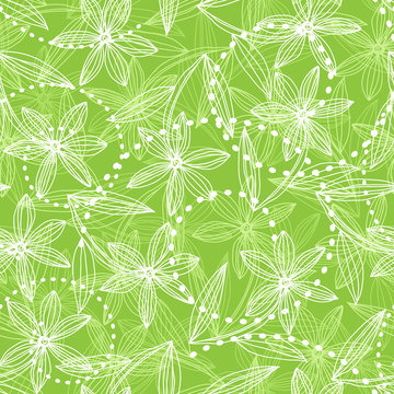 Green abstract pattern
