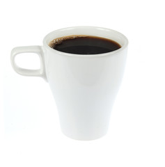Coffee cup isolated on white