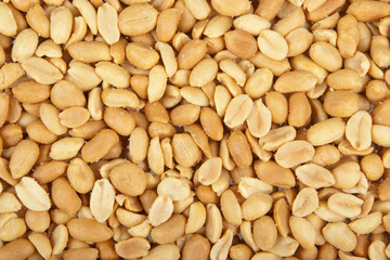 Roasted peanuts background