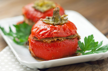 Peperoni ripieni - Stuffed peppers