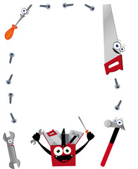 Funny Tools Vertical Frame