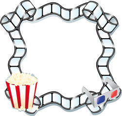 pop corn and movie © pcanzo