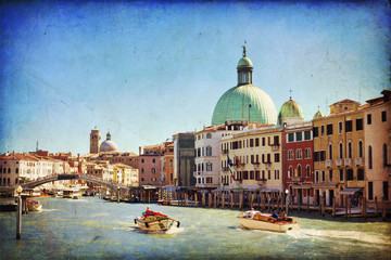 Naklejka premium Venice, the Grand Canal