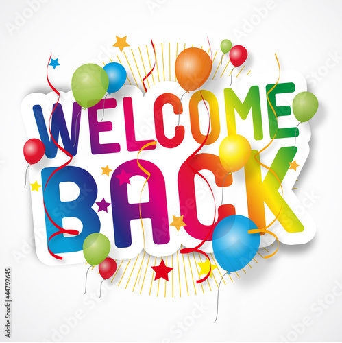 "Welcome back" Stock image and royalty-free vector files on Fotolia.com