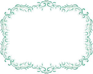Vintage frame.
