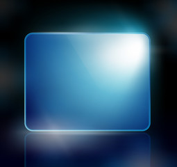 background with a blue sign