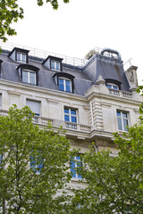 typical French buildings