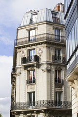 typical French buildings