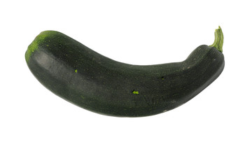 Green marrow isolated on white