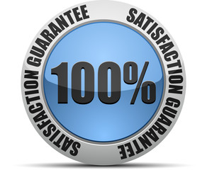 Fototapeta premium 100% Satisfaction Guarantee