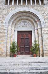 Fototapeta na wymiar Church of St Lucia. Amelia. Umbria. Włochy.
