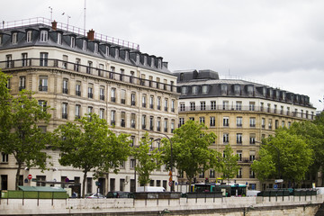 typical French buildings