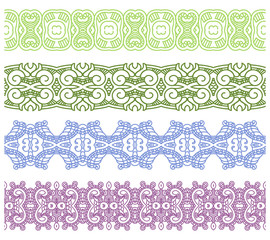 Fototapeta premium Ornamental seamless pattern