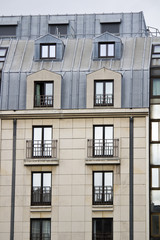 typical French buildings