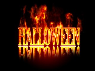 Halloween logo.