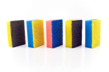 Colorful sponges