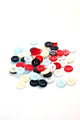 multi-colored buttons