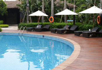 luxury swimming pool