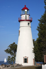 Fototapeta na wymiar Marblehead Lighthouse