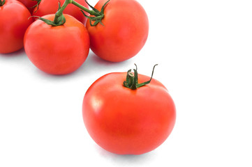 ripe red tomatoes
