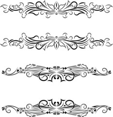 Vintage frames for text.