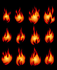 Collection of fires.