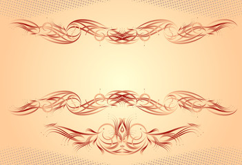 Elegant text frames.