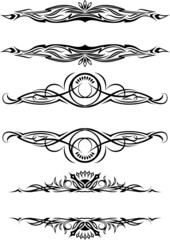 Elegant texts frames.