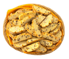Cantucci con cioccolato