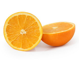 Orange fruit isolated