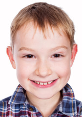 Portrait of a smiling boy
