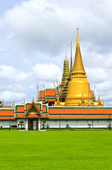 Naklejka premium Wat pra kaew, Grand palace ,Bangkok,Thailand.